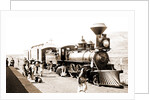 Mexican Central Railway train at station, Mexico by Anonymous