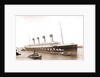 White Star S.S. Olympic guided in by tugboats Geo. K. Kirkham and Dowmer, Olympic (Steamship) by Anonymous