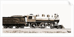 Railroad locomotive and coal car, Chicago and Alton Railroad by Anonymous