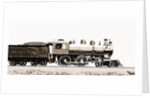 Railroad locomotive and coal car, Chicago and Alton Railroad by Anonymous