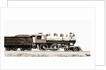 Railroad locomotive and coal car, Chicago and Alton Railroad by Anonymous