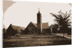 Church with tall tower, possibly in Detroit by Anonymous