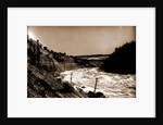 Niagara Gorge with Michigan Central Cantilever Bridge and Whirlpool Rapids Bridge, New York by Anonymous