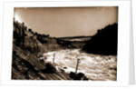 Niagara Gorge with Michigan Central Cantilever Bridge and Whirlpool Rapids Bridge, New York by Anonymous
