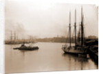 Savannah River from steamship wharf, Savannah by Anonymous
