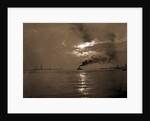 Sunset from the Battery, New York by Anonymous