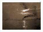 Sunset from the Battery, New York by Anonymous