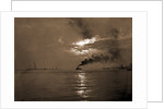 Sunset from the Battery, New York by Anonymous