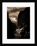 Sunset in the Royal Gorge, Col by Anonymous