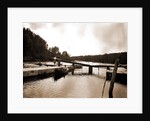 Dam and lock, Saranac River by Anonymous