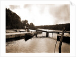 Dam and lock, Saranac River by Anonymous