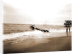 Embarking for fishing schooner, Beaches by Anonymous