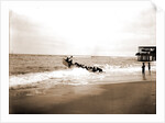 Embarking for fishing schooner, Beaches by Anonymous