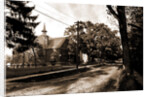 Library and street view, Pleasantville by Anonymous