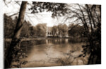 The Chapel from across the lake, Vassar College by Anonymous