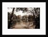 The Chapel from across the lake, Vassar College by Anonymous