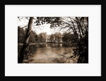 The Chapel from across the lake, Vassar College by Anonymous