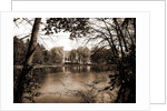 The Chapel from across the lake, Vassar College by Anonymous