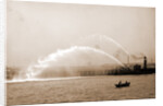 Fireboat 44 in action, Boston by Anonymous