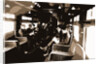 Buffet library car on a deluxe overland limited train, Railroad dining cars by Anonymous