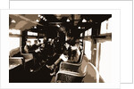 Buffet library car on a deluxe overland limited train, Railroad dining cars by Anonymous