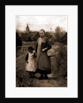 Children of Laren going to school by Albert Neuhuys