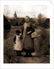 Children of Laren going to school by Albert Neuhuys