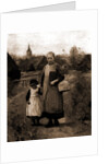 Children of Laren going to school by Albert Neuhuys
