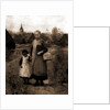 Children of Laren going to school by Albert Neuhuys