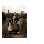 Children of Laren going to school by Albert Neuhuys