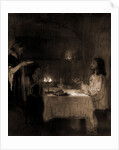 Christ in the home of Mary and Martha by Henry Ossawa Tanner