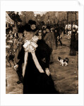 Boulevard des Italians, Paris by Jean Francois Raffaelli