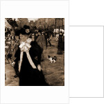 Boulevard des Italians, Paris by Jean Francois Raffaelli