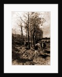 The road to Blaricum by Anton Mauve