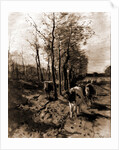 The road to Blaricum by Anton Mauve