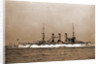 Battleship, probably American by Anonymous
