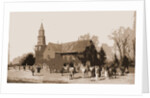 Old Bruton Church in the time of Lord Dunmore by Alfred Wordsworth Thompson