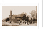 Old Bruton Church in the time of Lord Dunmore by Alfred Wordsworth Thompson
