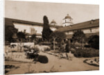 Mission Santa Barbara, California by William Henry Jackson