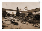 Mission Santa Barbara, California by William Henry Jackson