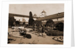 Mission Santa Barbara, California by William Henry Jackson