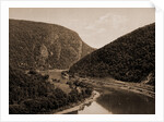 Delaware Water Gap, above the Gap from Winona Cliff, Pa by William Henry Jackson
