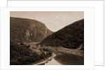 Delaware Water Gap, above the Gap from Winona Cliff, Pa by William Henry Jackson