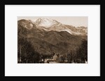 Pike's Peak Avenue, Colorado Springs, Colorado by William Henry Jackson