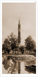 Tower from the lake, Water Works Park by Anonymous