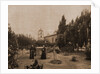 Mission of Santa Barbara, the cemetery by Anonymous
