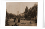 Mission of Santa Barbara, the cemetery by Anonymous