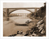 High Bridge & Washington Bridge, Harlem River by William Henry Jackson