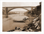 High Bridge & Washington Bridge, Harlem River by William Henry Jackson