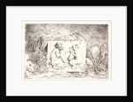 Nymph Astride a Satyr, 1763 by Jean-Honoré Fragonard